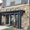Commercial Front Entrance with Carson Pass Real Stone Veneer