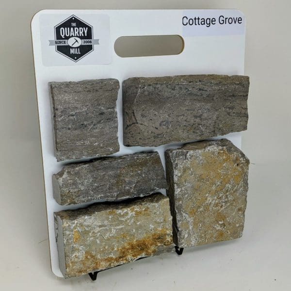 Cottage Grove Natural Stone Veneer Sample Board