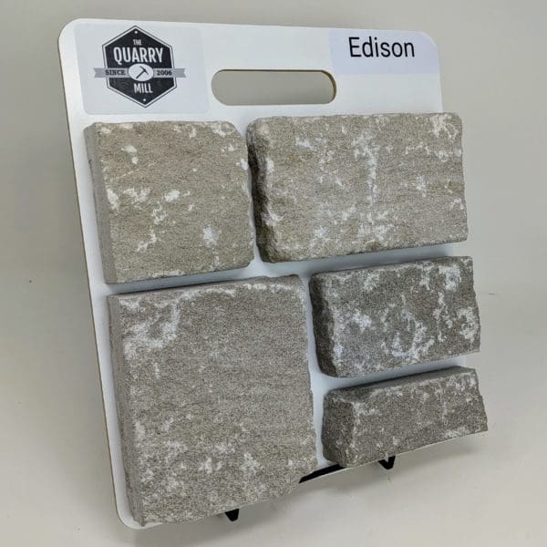 Edison Thin Stone Veneer Sample Board