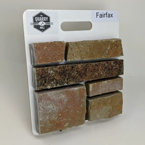 Fairfax Natural Stone Veneer Sample Board