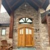 Front Entrance with Fairfax Real Stone Veneer