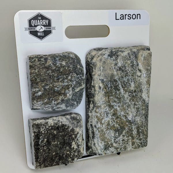 Larson Natural Stone Veneer Sample Board