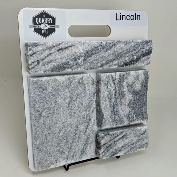 Lincoln Thin Stone Veneer Sample Board