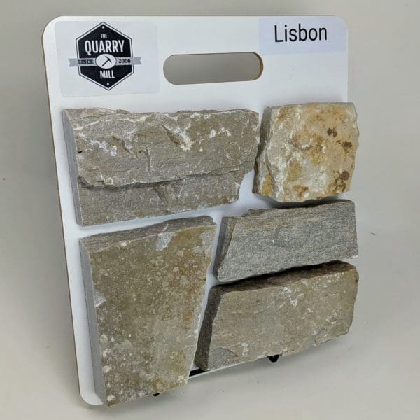 Lisbon Natural Stone Veneer Sample Board