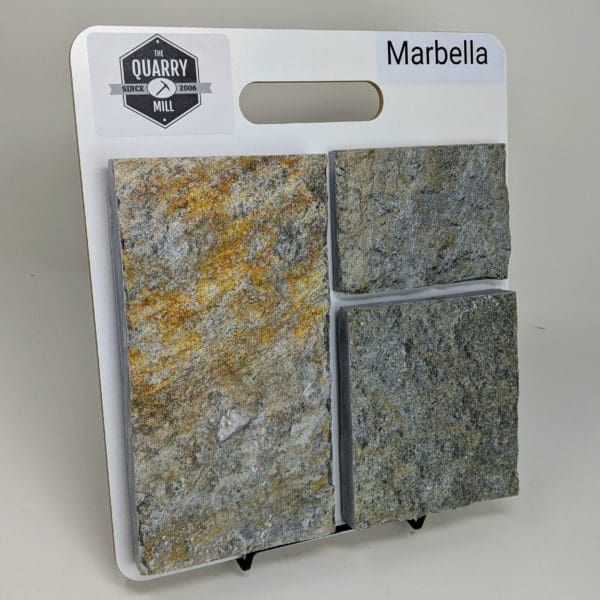 Marbella Thin Stone Veneer Sample Board