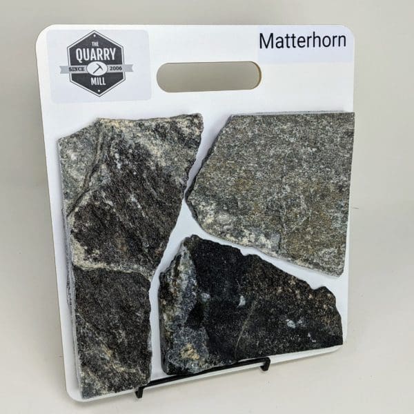 Matterhorn Real Stone Veneer Sample Board