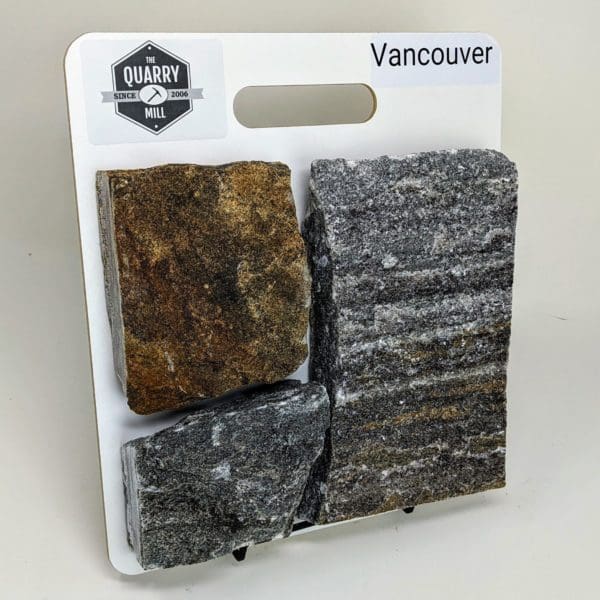 Vancouver Thin Stone Veneer Sample Board