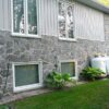 Home Exterior with Concord Real Thin Stone Veneer