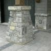 Pillar with Logan Natural Stone Veneer