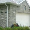 Seaside Real Thin Stone Veneer Garage