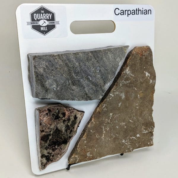 Carpathian Real Stone Veneer Sample Board