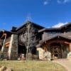Home exterior with Carson Pass natural thin stone veneer