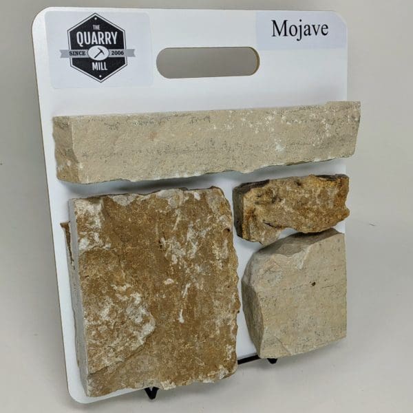 Mojave Natural Stone Veneer Sample Board