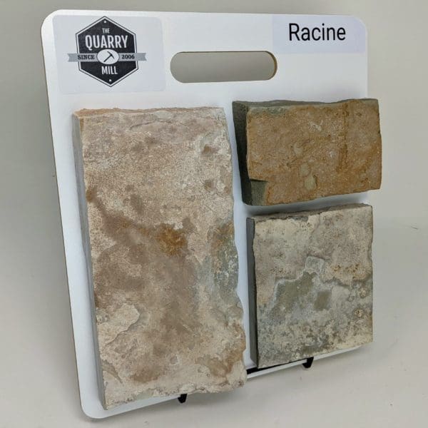 Racine Real Stone Veneer Sample Board