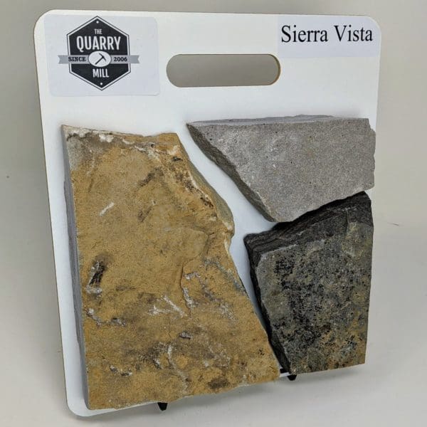 Sierra Vista Real Stone Veneer Sample Board