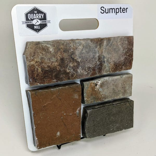 Sumpter Natural Stone Veneer Sample Board