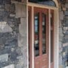 Charleston and Coventry Natural Stone Veneer Custom Blend Front Entrance