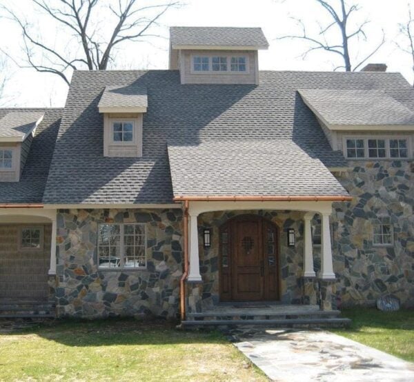 Newport Mosaic Real Thin Stone Veneer Exterior