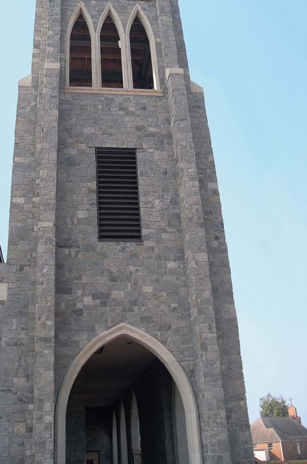 Queen Creek and Springfield natural stone veneer church exterior