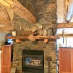 Torrington and Kenai Real Thin Stone Veneer Custom Blend Interior Fireplace