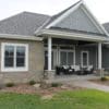 Ranch home exterior with Vineyard and Baltic Hills natural stone veneer