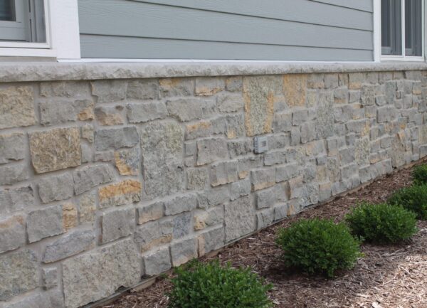 Vineyard and Baltic Hills natural stone veneer wainscoting