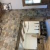Breckenridge ashlar style real thin stone veneer interior accent wall