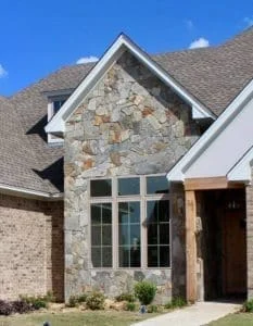 Shoreline Natural Thin Stone Veneer Drystacked Exterior