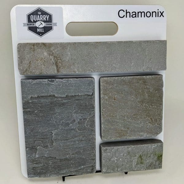 Chamonix Real Stone Veneer Sample Board
