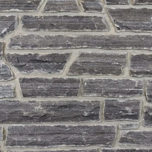 Everett Natural Thin Stone Veneer Mock Up