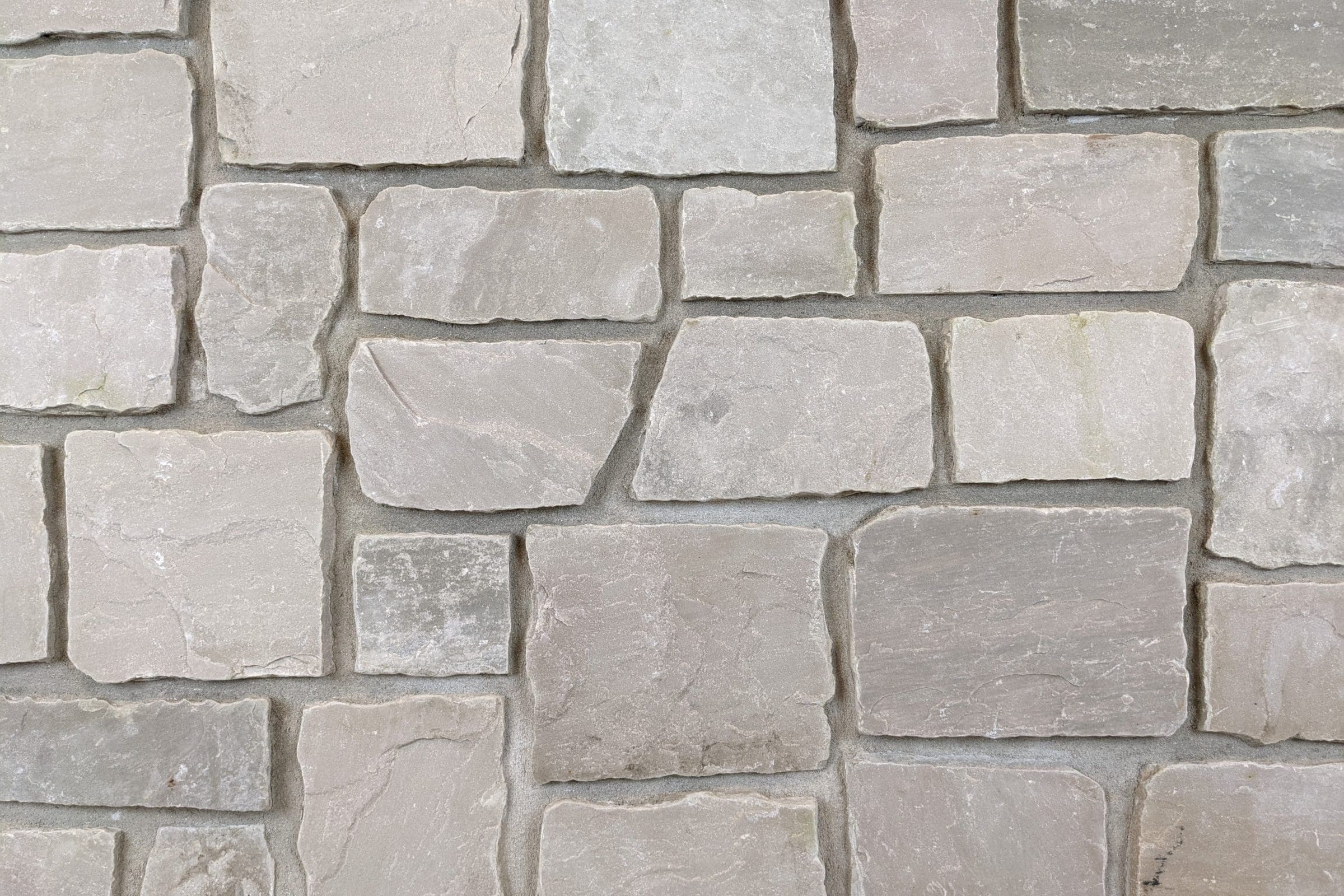 Mackinac Real Thin Stone Veneer Mock Up