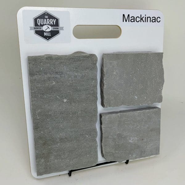 Mackinac Real Thin Stone Veneer Sample Board