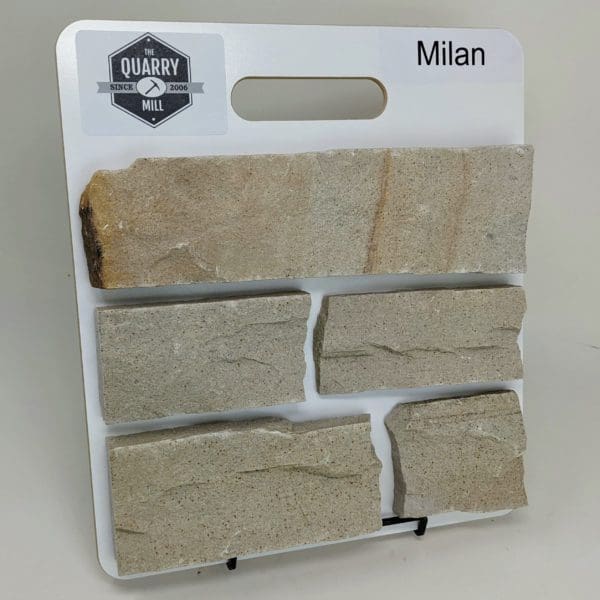 Milan Natural Stone Veneer Sample Board