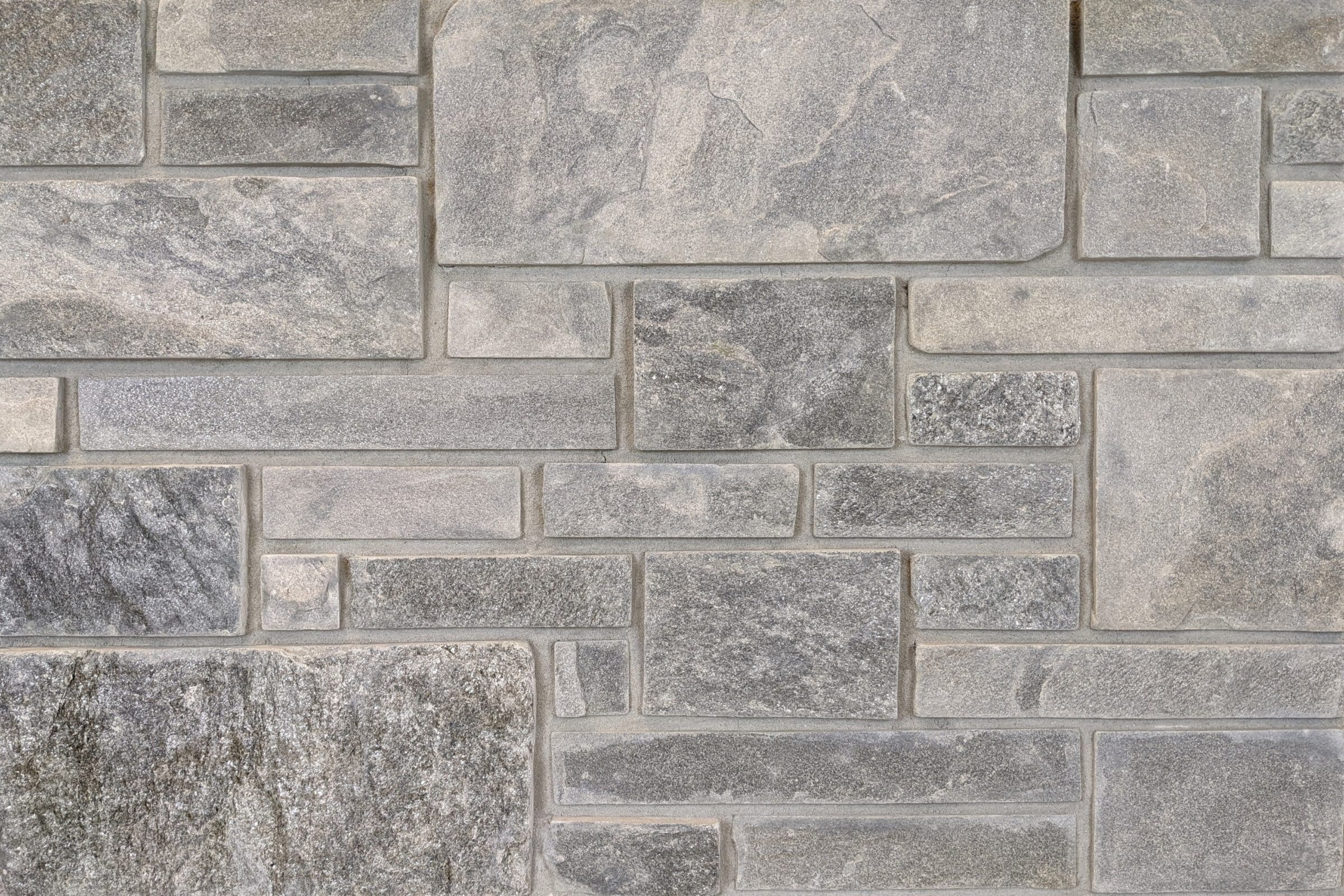 Rushmore Natural Thin Stone Veneer Mock Up