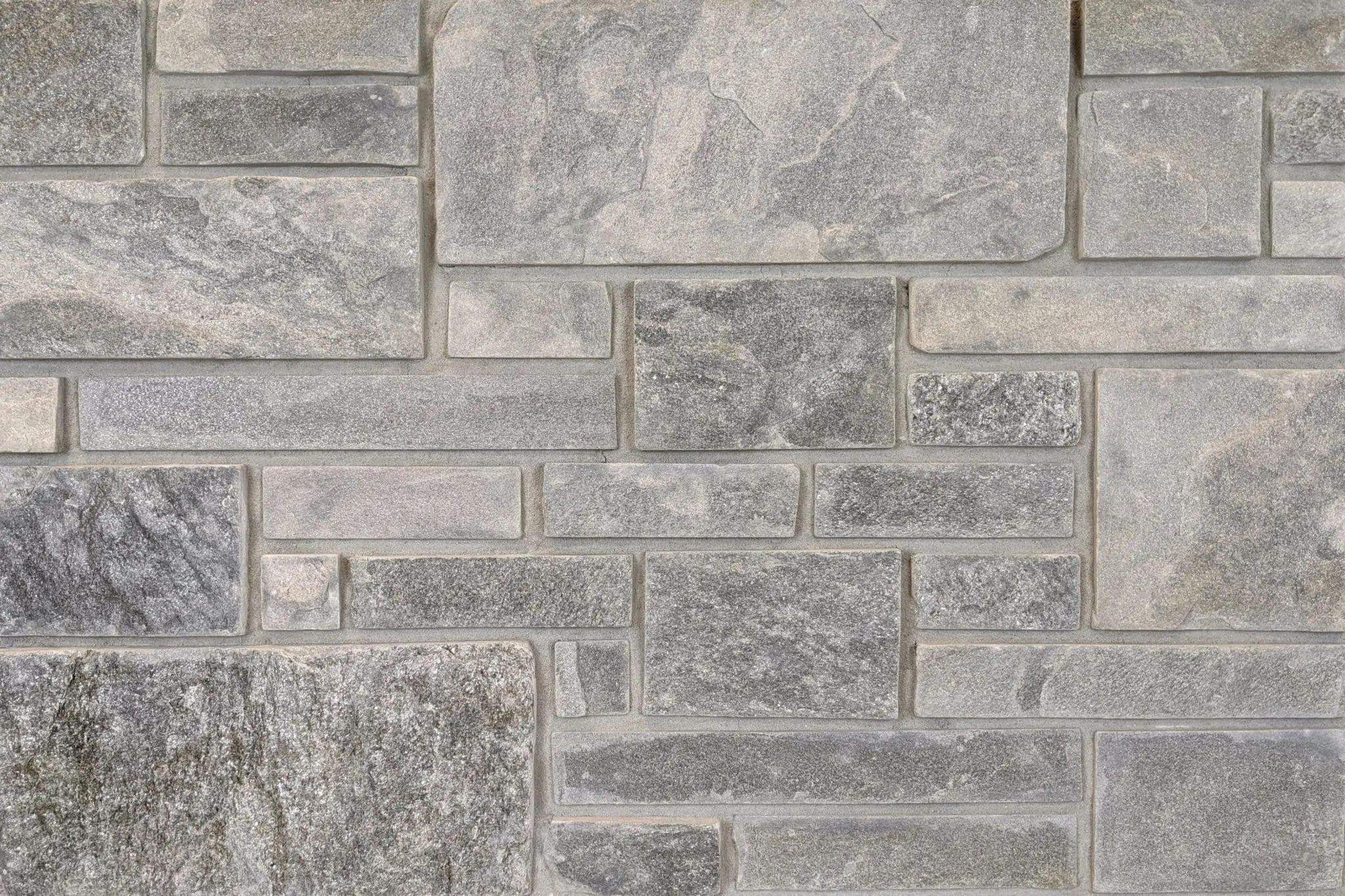 Rushmore Natural Thin Stone Veneer Mock Up