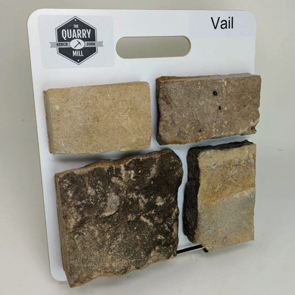 Vail Natural Stone Veneer Sample Board