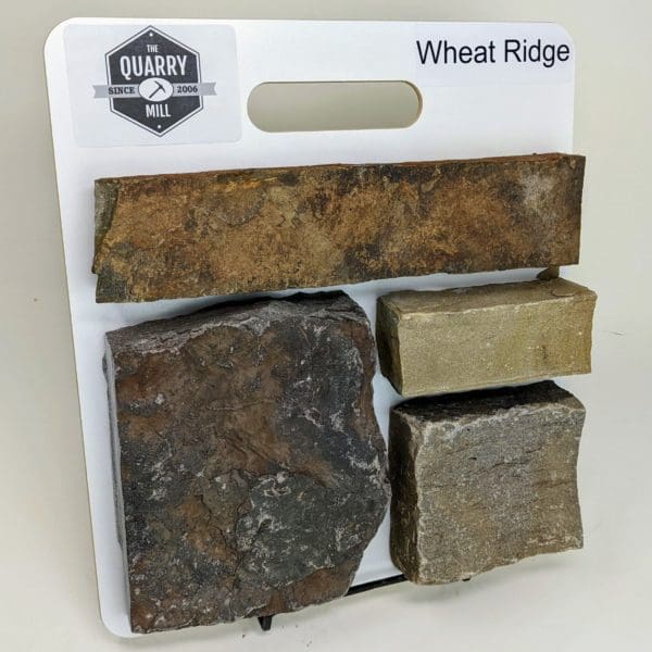Wheat Ridge Real Thin Stone Veneer Sample Board