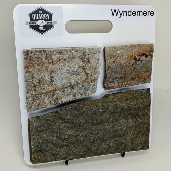 Wyndemere Natural Stone Veneer Sample Board