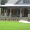 Cascade Natural Thin Stone Veneer Wrap Around Porch