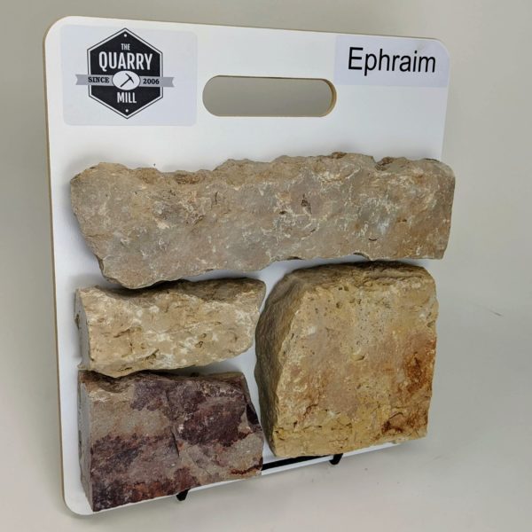 Ephraim Real Thin Stone Veneer Sample Board