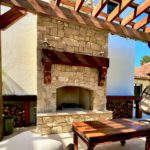 Madison Natural Ashlar Style Real Thin Stone Veneer Fireplace