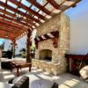 Madison Natural Thin Stone Veneer Outdoor Fireplace Surround