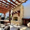 Madison Natural Thin Stone Veneer Outdoor Fireplace Surround