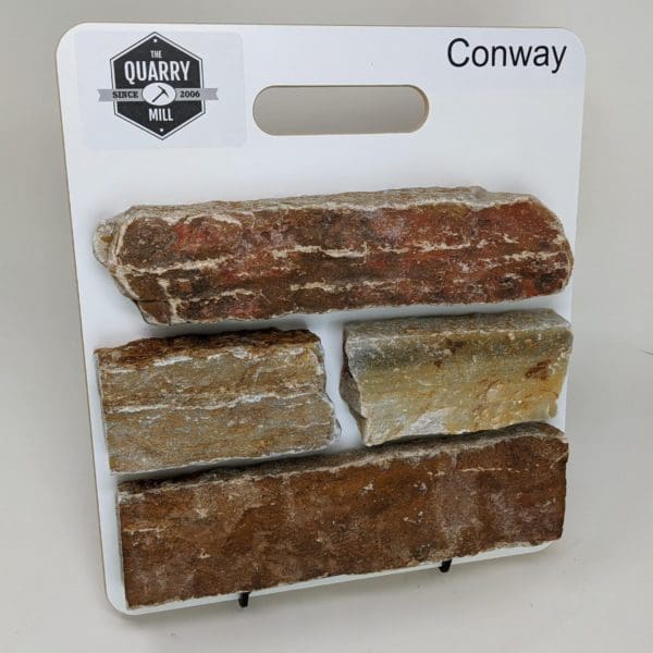Conway Real Thin Stone Veneer Sample Board
