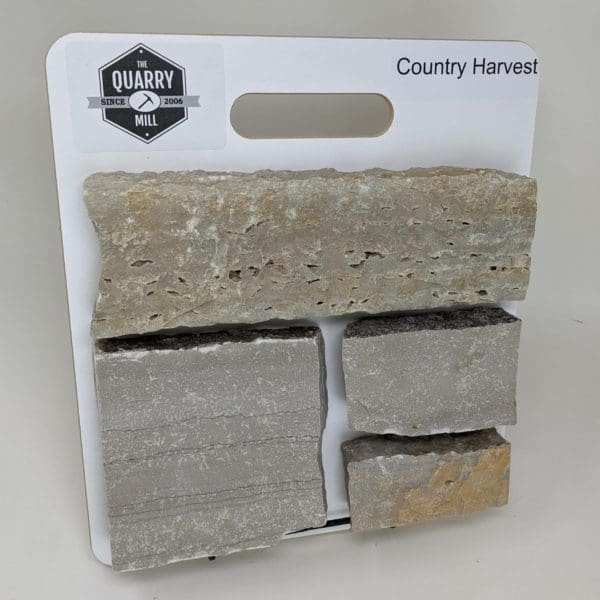 Country Harvest Real Thin Stone Veneer Sample Board