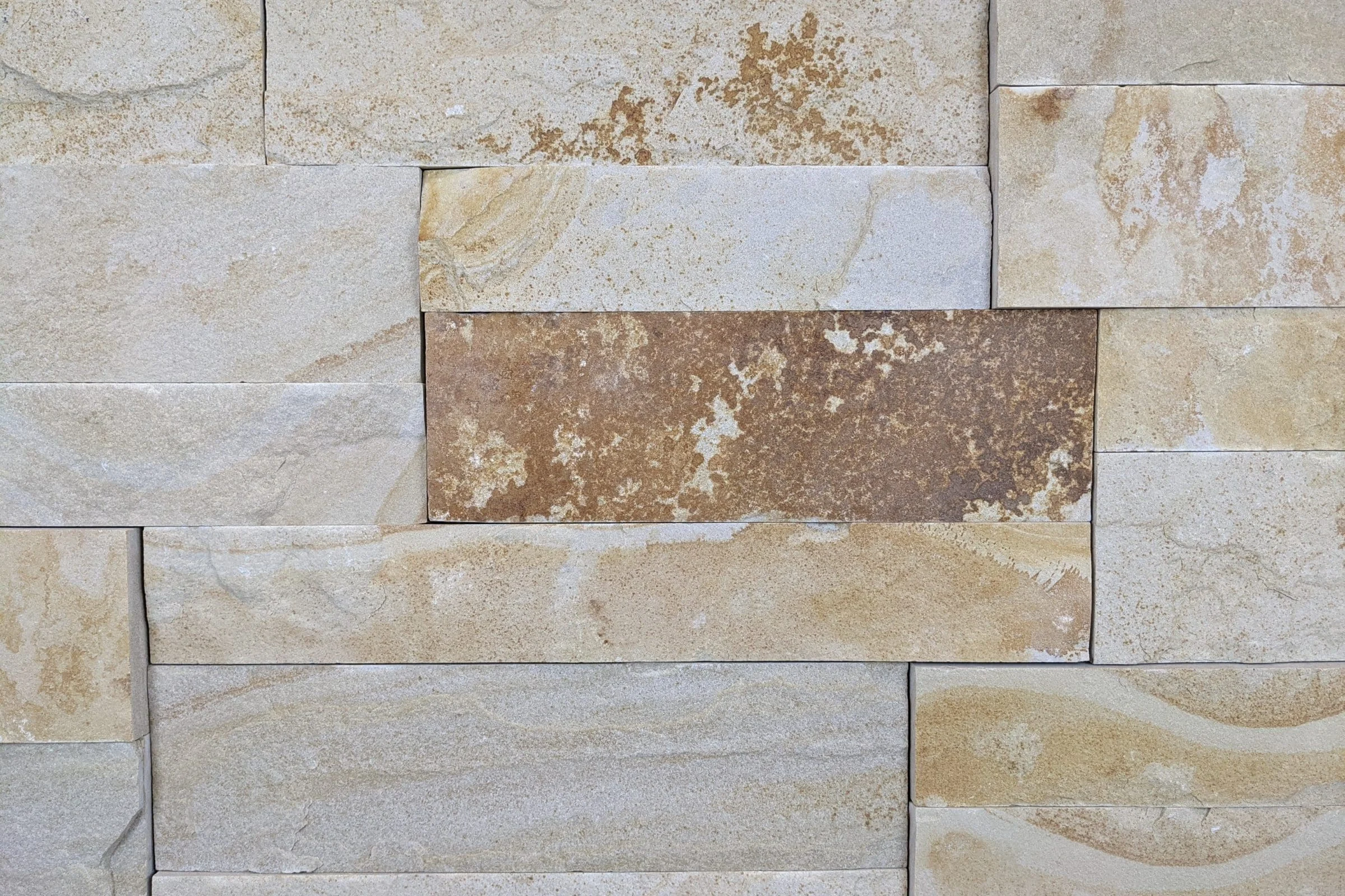 Kips Bay Modern Dimensional Ledgestone Natural Thin Veneer