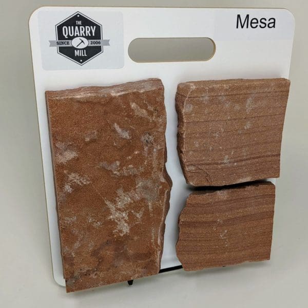 Mesa Natural Stone Veneer Sample Board