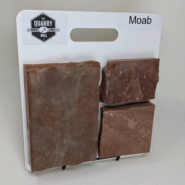 Moab Real Thin Stone Veneer Sample Board