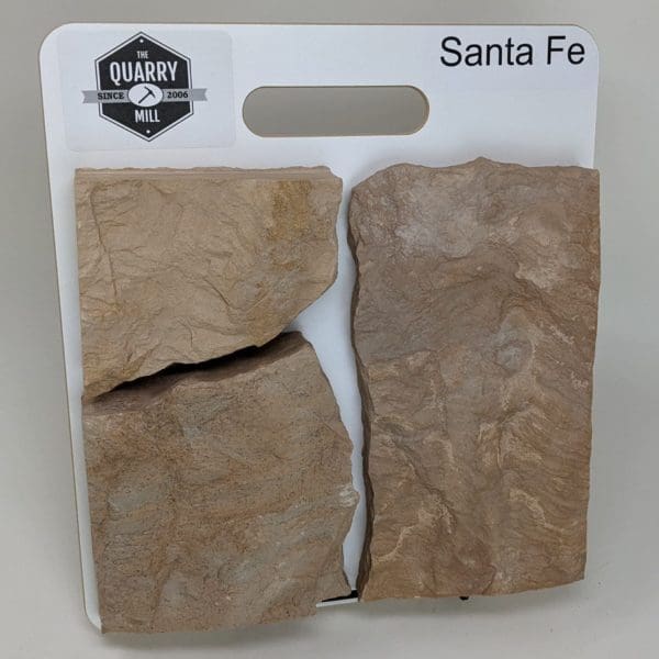 Santa Fe Real Stone Veneer Sample Board