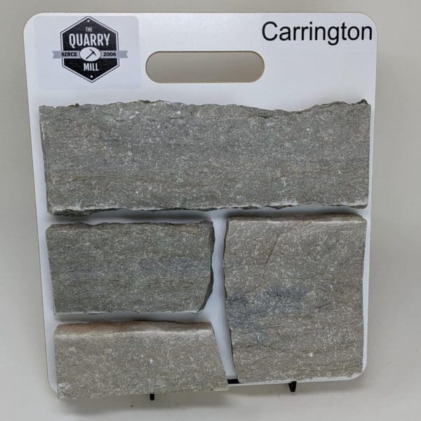 Carrington Real Thin Stone Veneer Sample Board